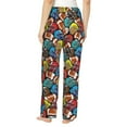 thumbnail image 3 of Haiem American Football Women's Pajama Pants Ultra Lightweight Pjs Bottoms Sleepwear Bottom Pants With Pocket Drawstring-X-Large, 3 of 9