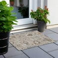 thumbnail image 6 of Addison Rugs Chantille Indoor/Outdoor Traditional Oushak Taupe Washable Rectangle Rug, 1'8" x 2'6", 6 of 6