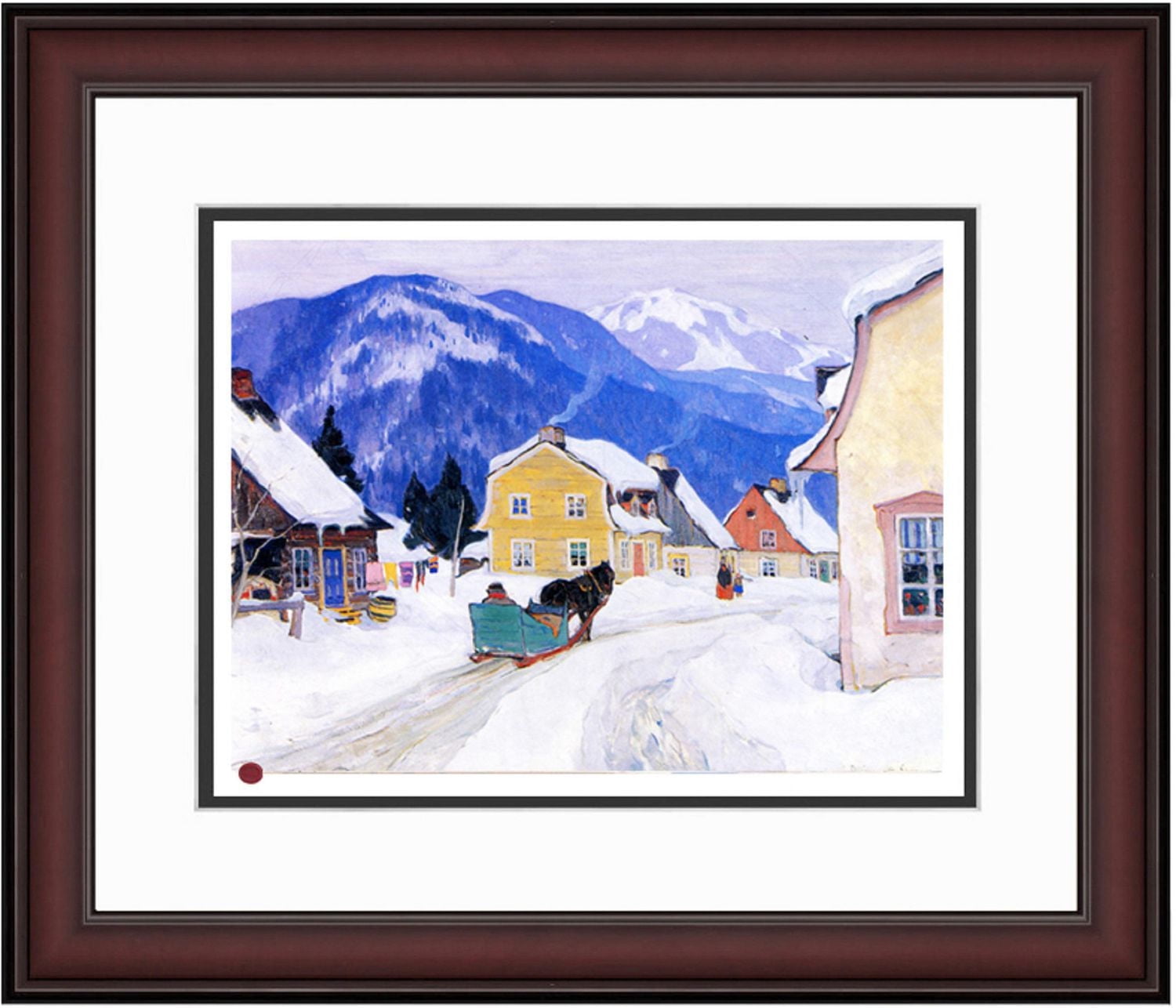 Laurentian Village, By Clarence Gagnon