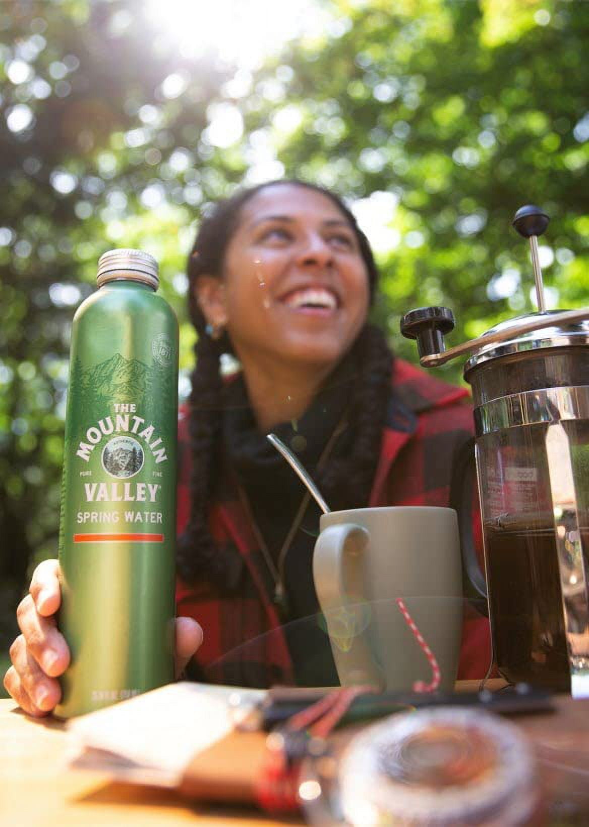 The Mountain Valley 750 mL Spring Water in Aluminum Can 12pk