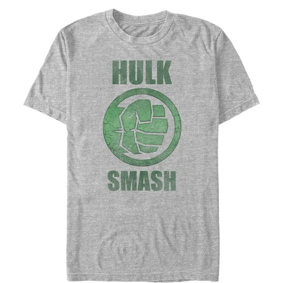 Men's Marvel Hulk Smash Graphic Tee Athletic Heather X Large