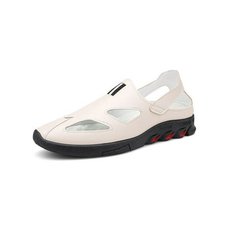 

Avamo Mens Driving Nonslip Flat Flats Summer Lightweight Casual Shoes Breathable Round Toe Beach Shoe
