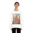 thumbnail image 4 of Manhattan Urban Wanderlust Unisex Heavy Blend Crewneck Sweatshirt, 4 of 9