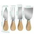 thumbnail image 2 of BPPEG 4-Piece Cheese Knives Set - Stainless Steel Cheese Knife,Cheese Fork,Slicer,Butter Knife for Charcuterie Board - Mini Premium Cheese Tools - Perfect for Home Entertaining,Parties,and Gifts, 2 of 7