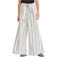 thumbnail image 1 of Free People Pantalon Grand Décontracté à Rayures pour Femmes, Blanc, 4, 1 of 1
