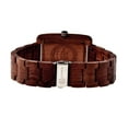thumbnail image 2 of Earth Wood Trunk Bracelet Watch W/Date - Red, 2 of 3