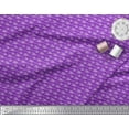 thumbnail image 3 of Soimoi Purple Cotton Duck Fabric Geometric Arrow Tribal Print Fabric by the Yard 42 Inch Wide, 3 of 3