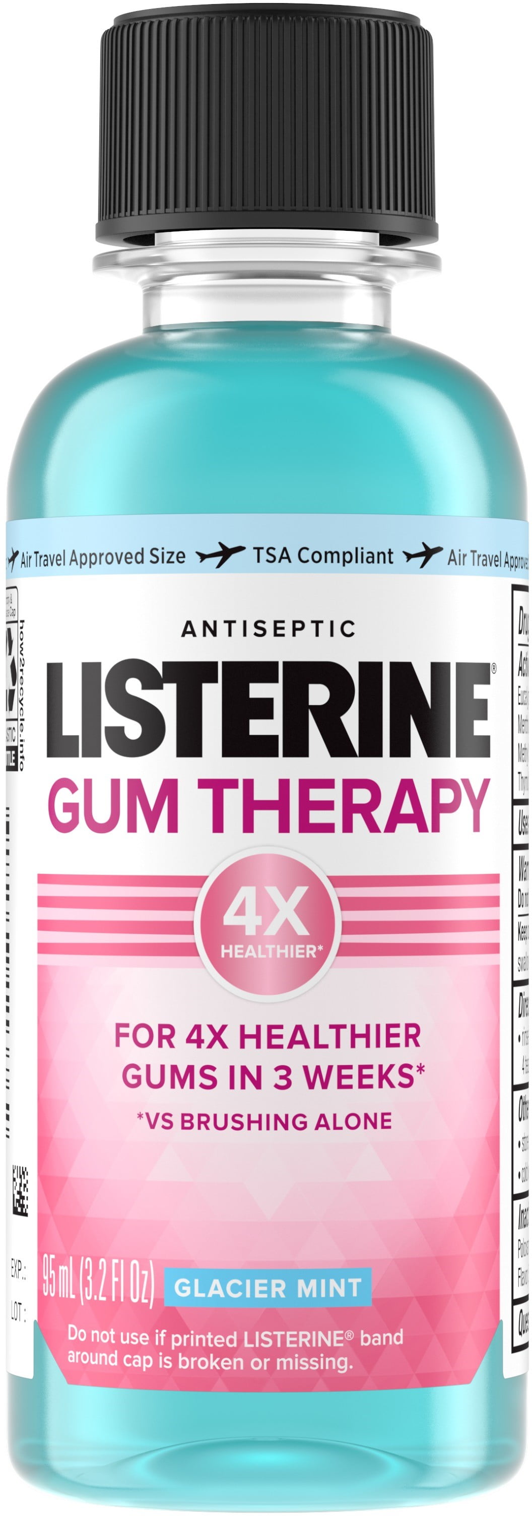 Listerine Gum Therapy Anti-Plaque & Gingivitis Travel Mouthwash