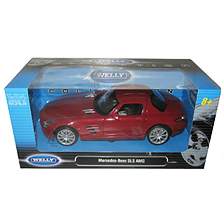 Welly 1:24 Mercedes-benz SLS AMG RED DIECAST | eBay