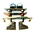 thumbnail image 3 of StoreYourBoard Skateboard and Longboard Storage Rack, Trifecta Wall Mount Display, Home and Garage Organizer (Longboard), 3 of 4