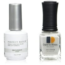 LECHAT Perfect Match Pair of Soak off Gel   Matching Nail Polish - PMS112 - On Cloud 9