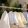 thumbnail image 5 of Hanger Stopper Yellow Non-Slip Closet Accessory for Hanging Clothes, 5 of 6