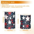 thumbnail image 3 of Red White Blue Stars Flameless Candles with Remote Timer LED Battery Operated Flickering Candle Light for Festival Wedding Home Party, 3 of 7