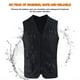 thumbnail image 3 of Toystoory Chaleco calefactable, chalecos calefactores eléctricos, suave, cálido, ligero, accesorio de ropa para hombres y mujeres, para Suministros térmicos, 3 of 6