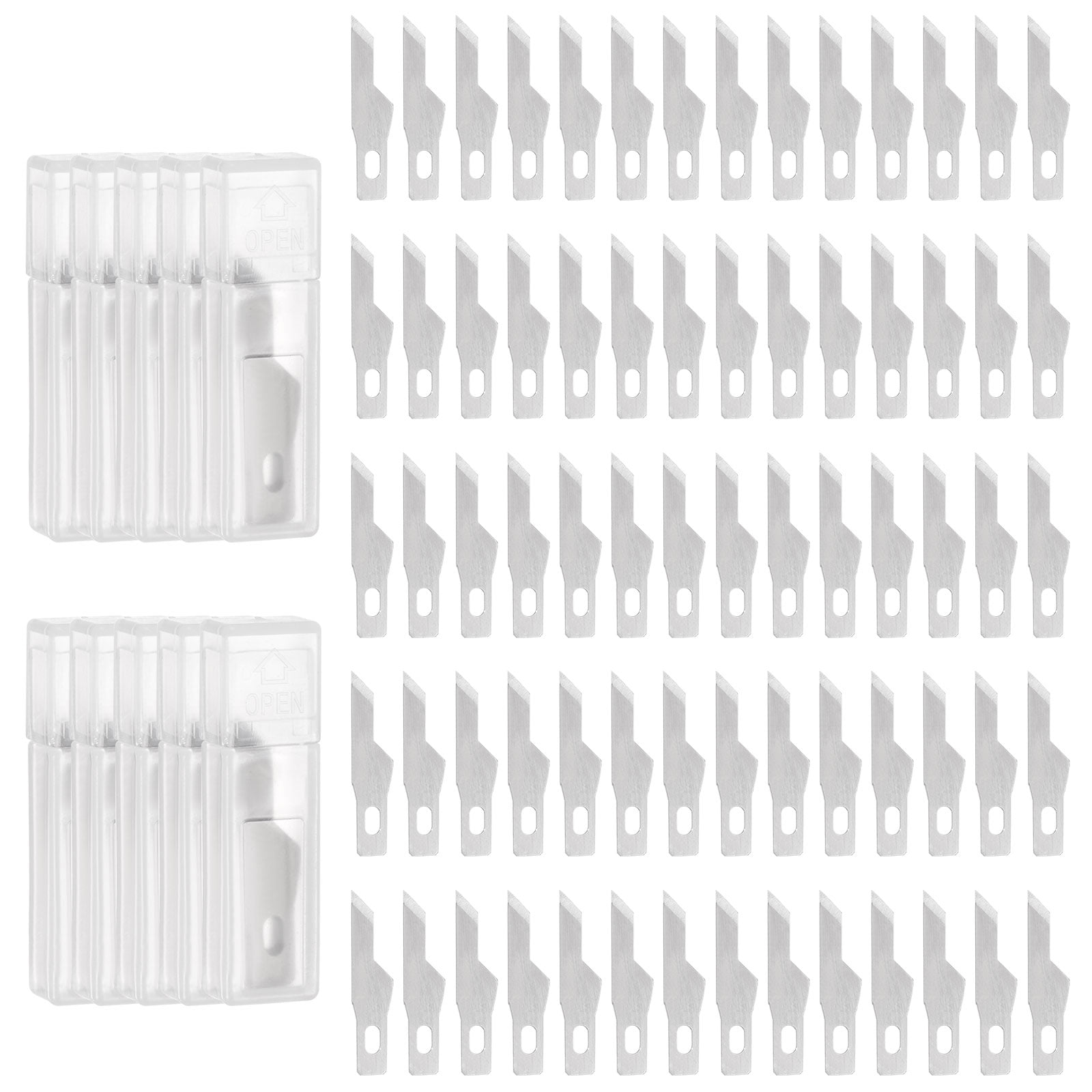 Uxcell Exacto Knife Blades 16 Hobby Knife Blades Precision Exacto