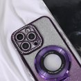 thumbnail image 2 of Gift compatible iPhone 15 14 Pro Max 13 12 11 Luxury Glitter Diamond Magsafe Ring Phone Case, 2 of 5