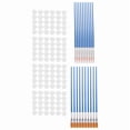 thumbnail image 3 of 20 Tiras 120 Botes de Pintura VacíAs y Pinceles Contenedores Almacenamiento PláStico Transparente para Tazas Pintura, 3 Ml/0,17 Oz, 3 of 11