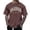 Brown, variant on Oversized Graphic T Shirts Casual Tops for Men Los Angeles Vintage Tees Streetwear Baggy Shirts