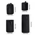 thumbnail image 4 of 4PCS Camera Lens Storage Bag Protective Case Camera Lens Storage Case Camera Lens Pouch Set Shockproof Pouch Water Resistant Protective Lens Pouch for DSLR Camera Lens, 4 of 8