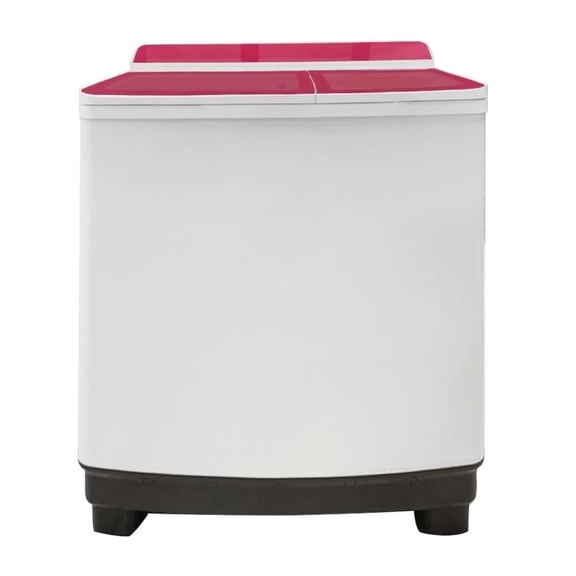 Lavadora Doble Tina Atvio Home Semiautomática Twin 15 Kg Rojo