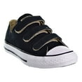 thumbnail image 2 of Converse Unisex Chuck Taylor All Star 3 Velcro Oxford, Black/Vintage Khaki/White, 2 of 6