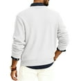thumbnail image 3 of GrmtClth Crewneck Sweaters for Men Big and Tall Knitted Sweaters Casual Basic Comfy Soft Long Sleeve Pullover Tops White S, 3 of 6