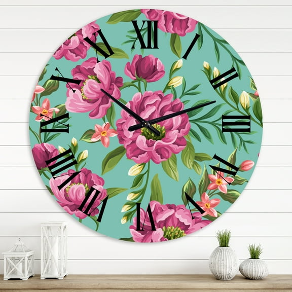 Designart 1 in Quartz Traditional Wall Clock