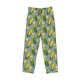 thumbnail image 2 of Haiem Corn On The Leaves Men's Pajama Pants Ultra Lightweight Pjs Bottoms Sleepwear Bottom Pants With Pocket Drawstring-Large, 2 of 7