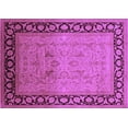 thumbnail image 1 of Ahgly Company Indoor Rectangle Oriental Purple Industrial Area Rugs, 8' x 12', 1 of 4