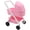 Pink, variant on 1. 1/12 Scale Realistic Baby Carriage Model for Nursery Display, Educational Kids Toy & Collector Decor