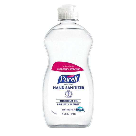 Purell Advanced Gel Hand Sanitizer Clean Scent 12.6 Oz. 12/Carton 9747-12-S