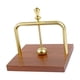 thumbnail image 3 of Servilletero de encimera, decoración de mesa, porta servilletas de mesa, base de madera Oro, 3 of 9