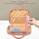thumbnail image 4 of unbranded 1Ud Estuche De Maquillaje Portátil Rosa Con Gran Capacidad Y Asa Para Viajes, 4 of 6