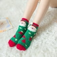 thumbnail image 4 of Multicolor Socks Home Socks Coral Pairs Christmas Three- 6 Of Socks, 4 of 5