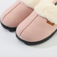 thumbnail image 3 of Roxoni Women's Winter House Fuzzy Fluffy Furry Cozy Clog Slipper, 3 of 5