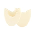 thumbnail image 4 of KLKCMS 2Pcs Ballet Pointe Shoes Toe Pads Breathable Reusable Female Half Shoe Socks L, 4 of 9