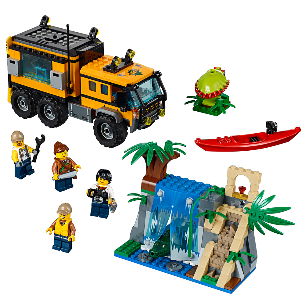 LEGO City Jungle Explorers Jungle Mobile Lab 60160 - image 2 of 7