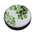 thumbnail image 3 of Balery Watercolor Green Leavestire Cover Waterproof Dust-Proof, Universal Spare Wheel Tire Cover For Trailer, Rv, Suv Truck And Vehicle Camper Accessories-17 Inch, 3 of 9