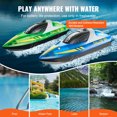 thumbnail image 4 of VEVOR 2 PCS RC Boat 2.4 GHz Remote Control Racing Boat 12 km/h Kids Adults Gift, 4 of 9