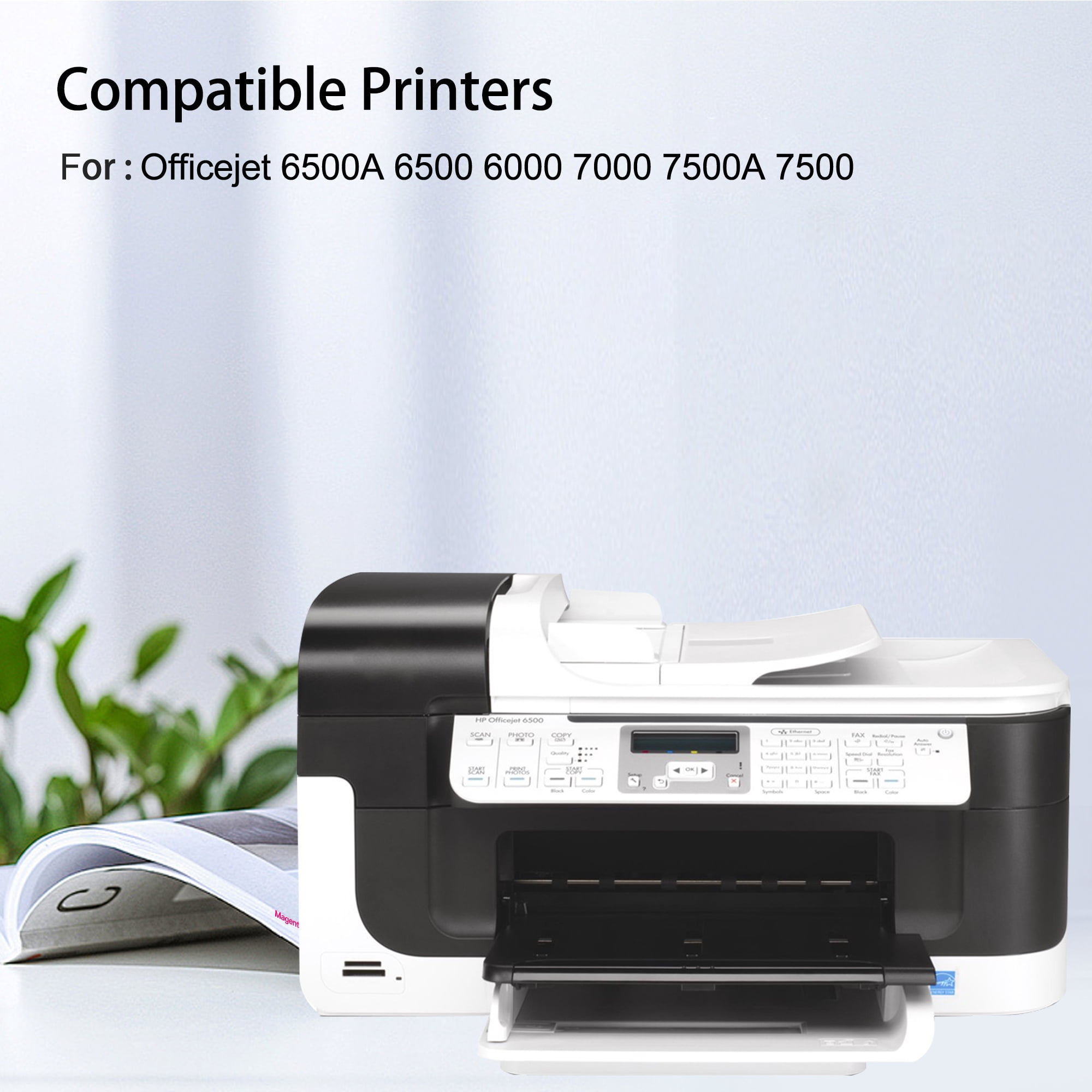 920XL Ink Cartridges Combo Pack Compatible for Officejet 6500 6500A 7000 7500A Printer (4Pack )