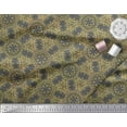 thumbnail image 3 of Soimoi Gray Cotton Cambric Fabric Buds & Tiny Leaves Print Fabric by the Yard 42 Inch Wide, 3 of 3