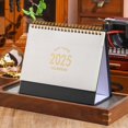 Small Desk Calendar 20242025, Standing Flip Desktop Calendar from Now
