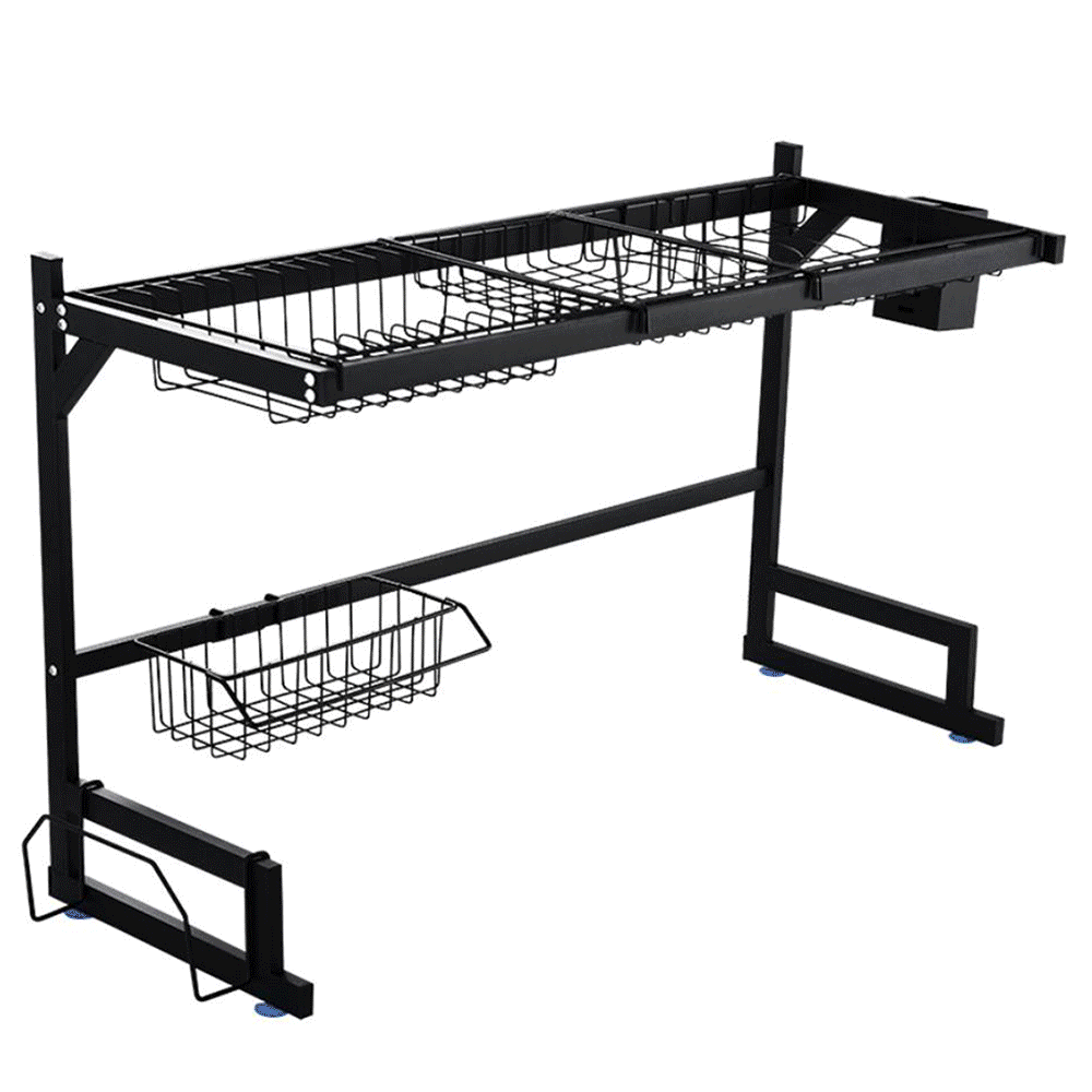 iFanze Dish Rack over Sink, 85cm Wide Dish Drying Rack Over Sink Rack