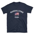 thumbnail image 1 of Marshalltown Iowa Patriot Men's Cotton T-Shirt, 1 of 1