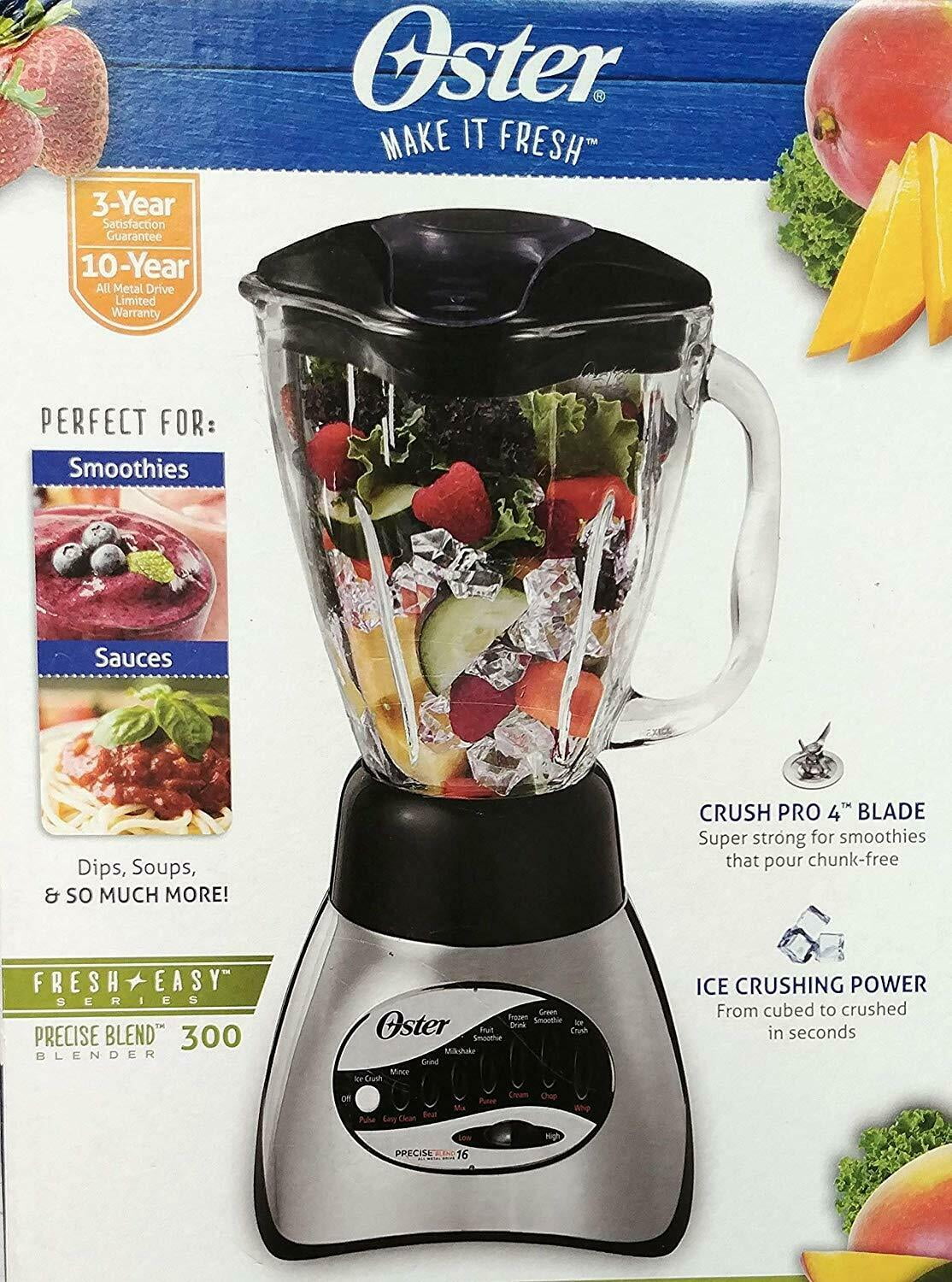 6812-001 Countertop Blenders Core 16-Speed With Glass Jar Black Electric & 