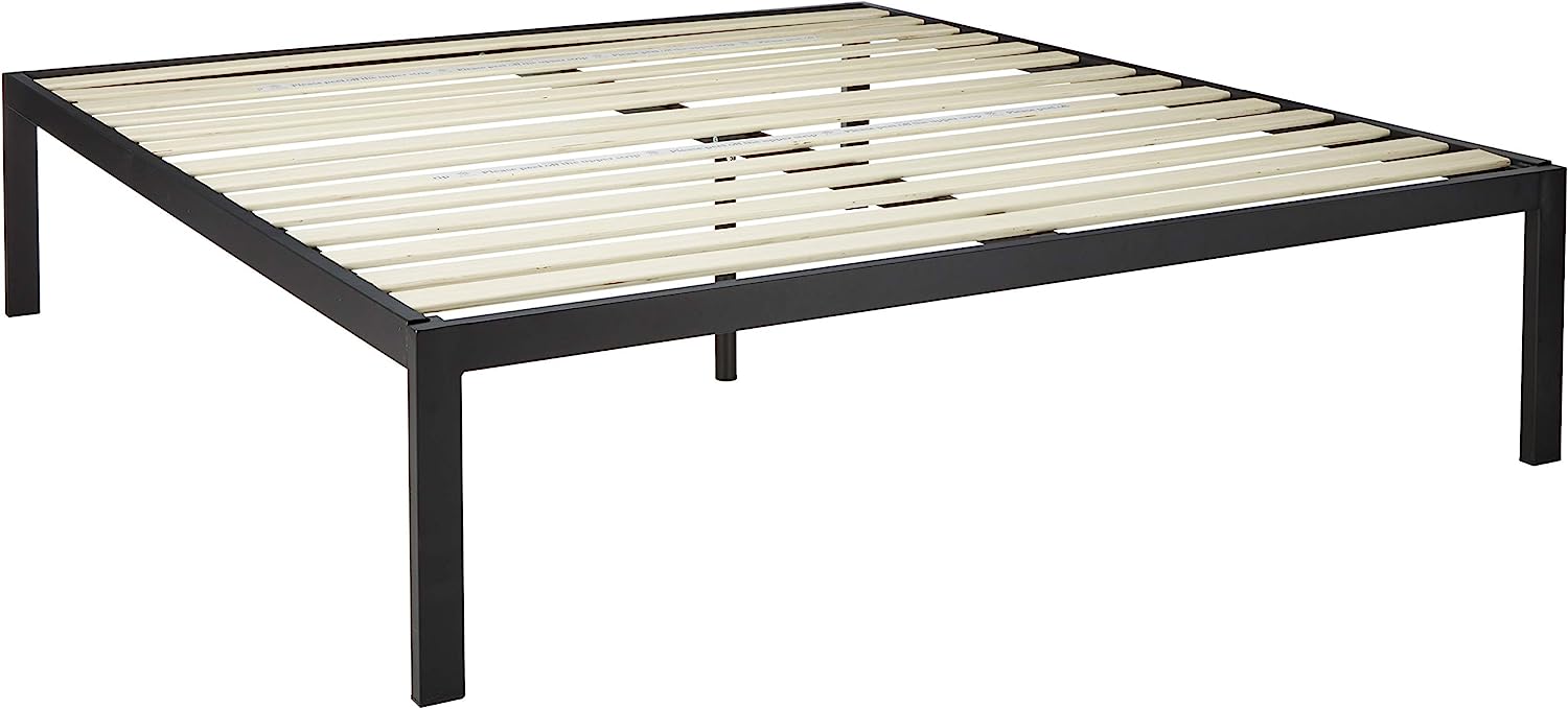 Lorrick Metal Platform Bed Frame / Mattress Foundation / Easy Bolt Free