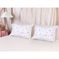 thumbnail image 6 of Unique Bargains Pillowcase Soft Floral Pillow Cases with Envelope Closure Queen Beige, 6 of 7