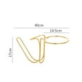 thumbnail image 7 of DOMELAY Desktop Ice Bucket Stand Champagne Bucket Holder for Cooking Outdoor Camping Gold 40x17cm, 7 of 7