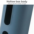 thumbnail image 3 of fastboy Kitchen Wall-Mounted Plastic Bag Storage Holder Garbage Pouch Saver Organizer Dispenser, Dark Blue, 3 of 8