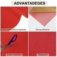 thumbnail image 4 of Unique Bargains 2 Pcs Leather Repair Patch Tape, Self Adhesive Leather Repair for Furniture Couch Sofa Car Seats Office Chair, 11.02"x8.27" Red, 4 of 7